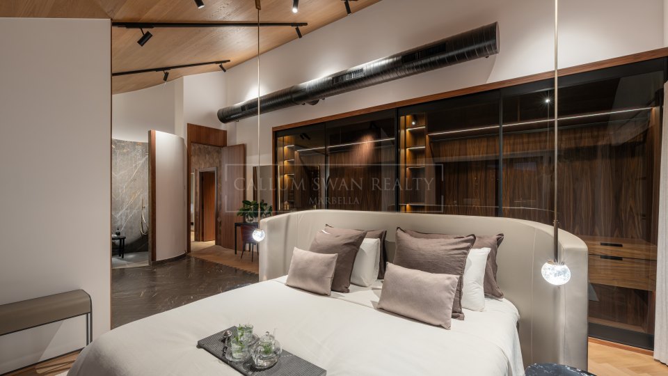 Nueva Andalucia, Élégante villa golfique de quatre chambres à Nueva Andalucía Golf Valley, Marbella