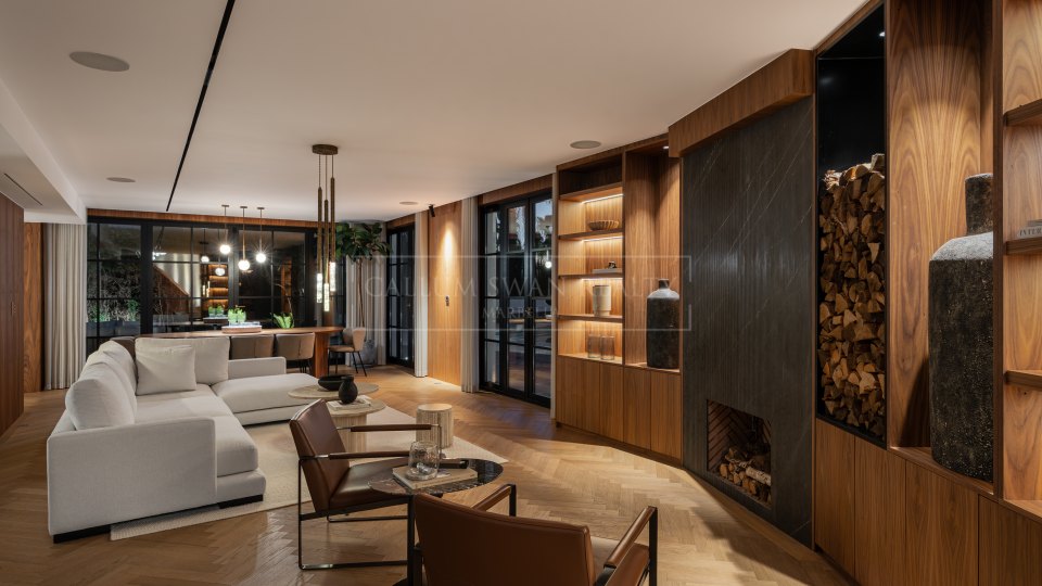 Nueva Andalucia, Élégante villa golfique de quatre chambres à Nueva Andalucía Golf Valley, Marbella