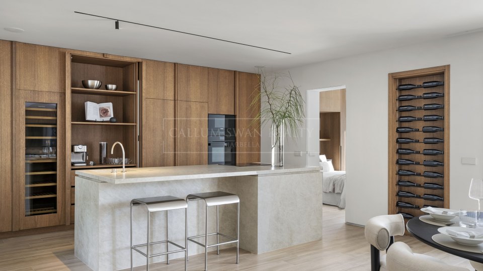 Nueva Andalucia, Four-Bedroom Duplex for Sale in Nueva Andalucia’s Golf Valley with Private Garden