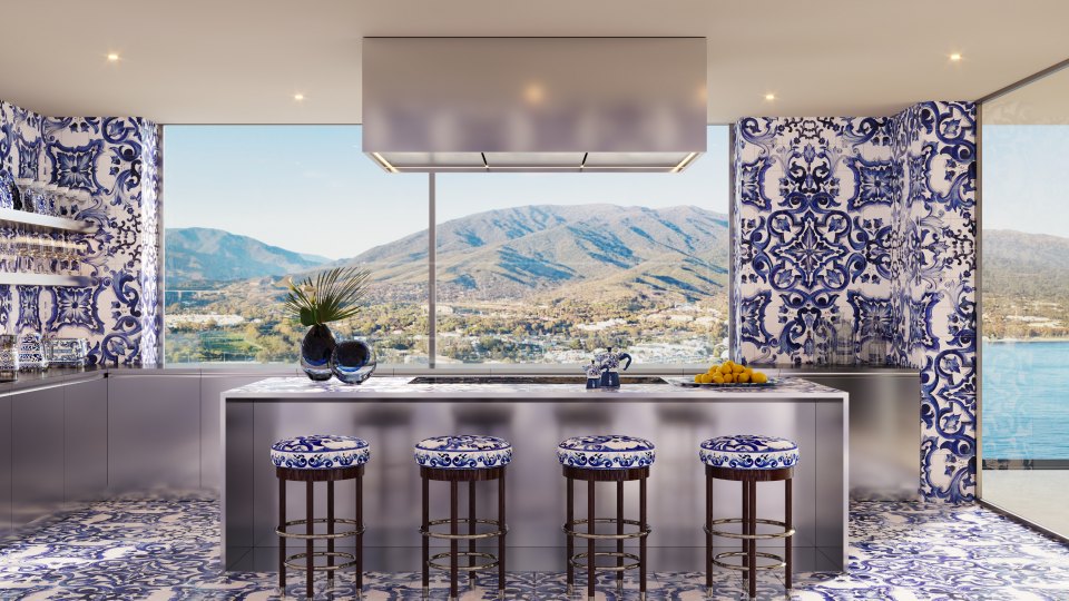 Marbella Golden Mile, Duplex penthouse de luxe avec cinq chambres dans un complexe résidentiel exclusif, Marbella Golden Mile