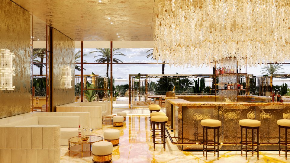 Marbella Golden Mile, Duplex penthouse de luxe avec cinq chambres dans un complexe résidentiel exclusif, Marbella Golden Mile