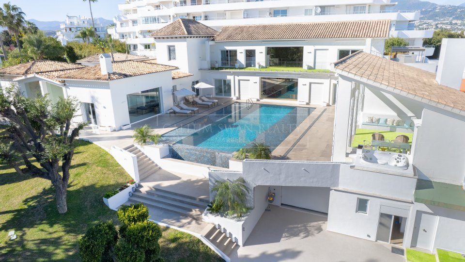 San Pedro de Alcantara, Villa moderne de six chambres à vendre à Guadalmina Alta, San Pedro de Alcántara