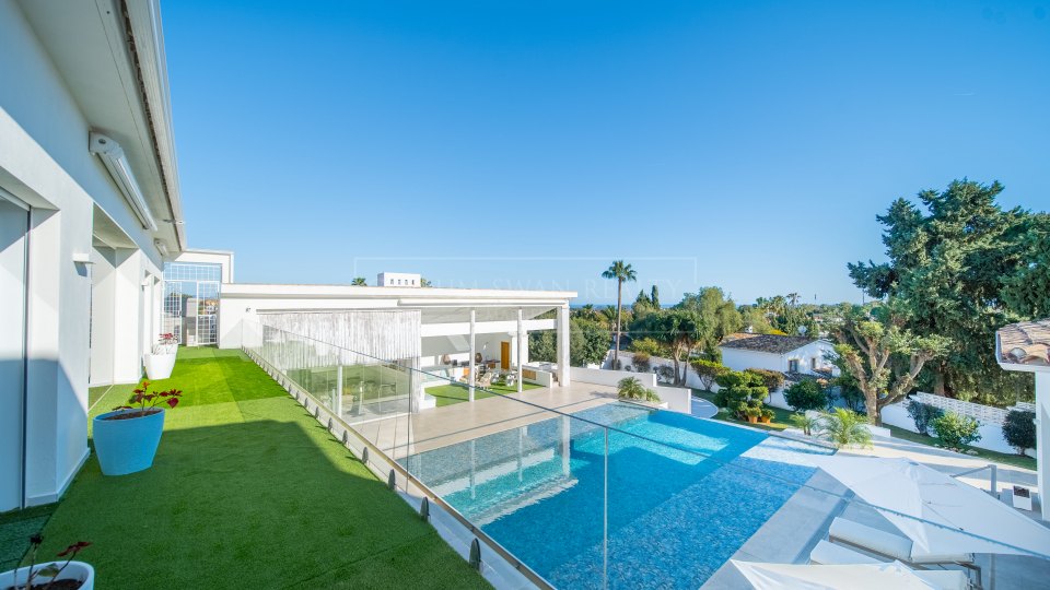 San Pedro de Alcantara, Villa moderne de six chambres à vendre à Guadalmina Alta, San Pedro de Alcántara