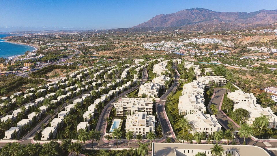 Estepona, Modern Two-Bedroom Ground Floor Apartment for Sale Near Estepona with Private Garden