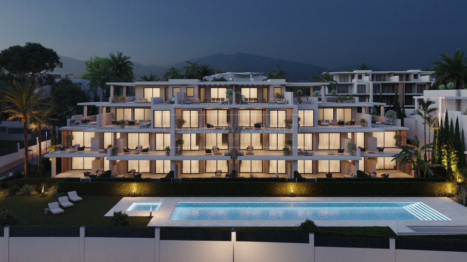 Estepona, Modern Two-Bedroom Ground Floor Apartment for Sale Near Estepona with Private Garden