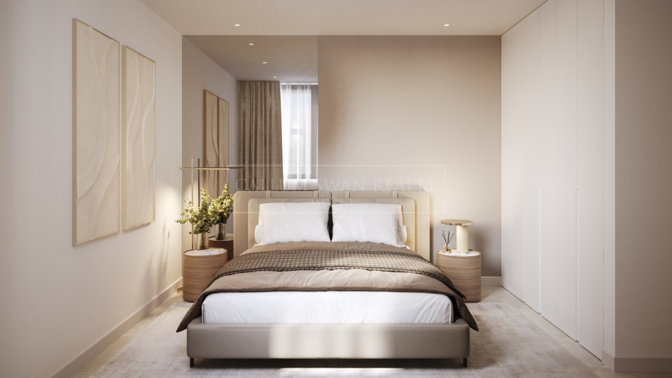 Estepona, Modern Two-Bedroom Ground Floor Apartment for Sale Near Estepona with Private Garden