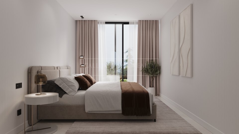 Estepona, Modern Two-Bedroom Ground Floor Apartment for Sale Near Estepona with Private Garden