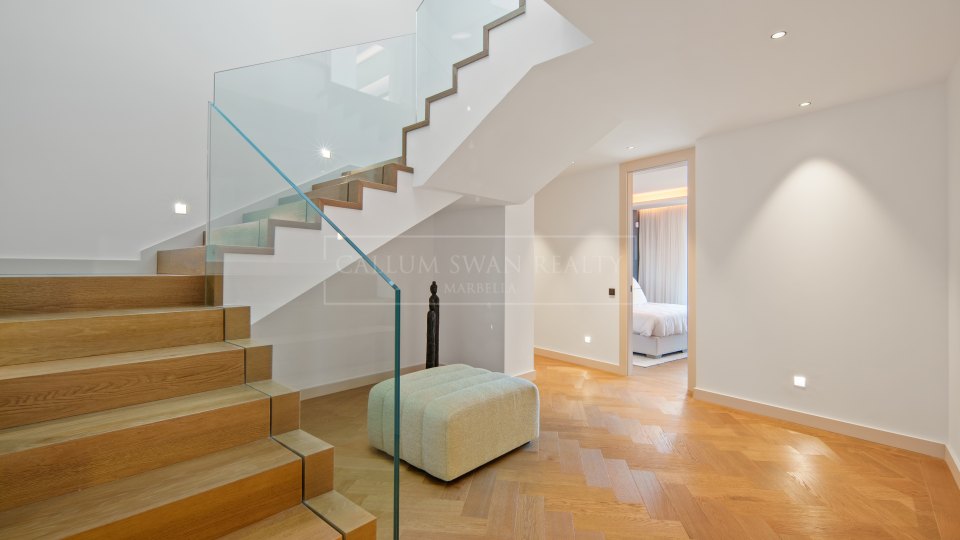 Marbella East, Modern Four-Bedroom Villa with Sea Views for Sale in El Rosario, Marbella