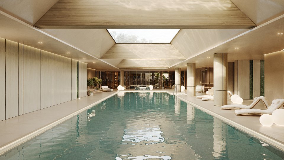 Estepona, Frontline Beach Villa for Sale in a Contemporary Development in Estepona