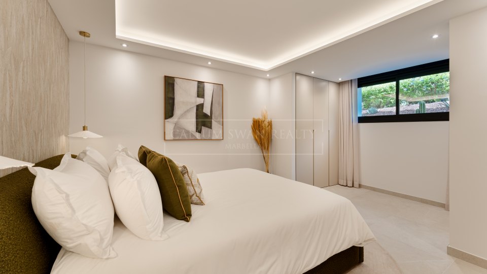 Marbella Golden Mile, Villa de luxe rénovée à vendre à Rocío de Nagüeles, Mille d'Or