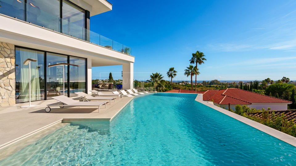Benahavis, Villa de lujo en venta con vistas panorámicas en La Quinta, Benahavís