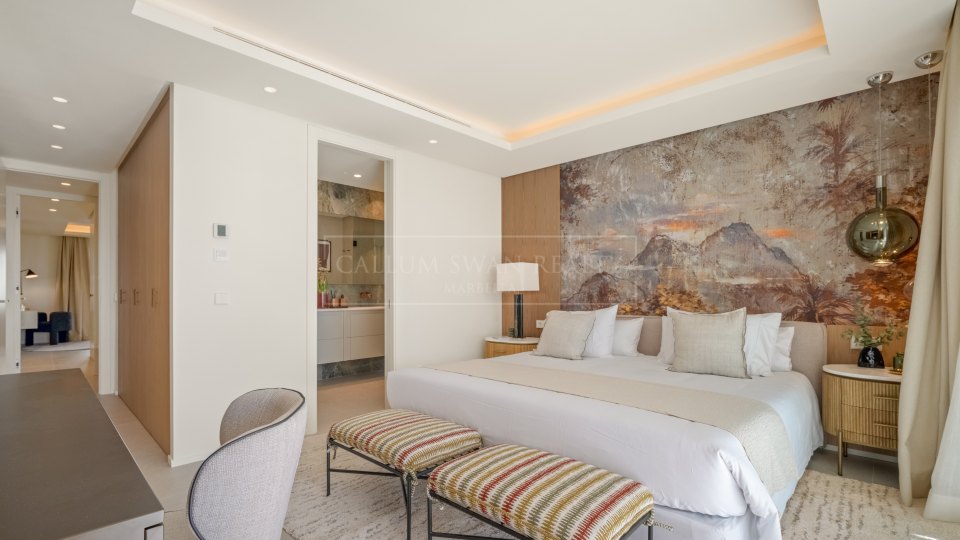 Marbella Golden Mile, Appartement rénové de quatre chambres à Monte Paraiso, Marbella Golden Mile