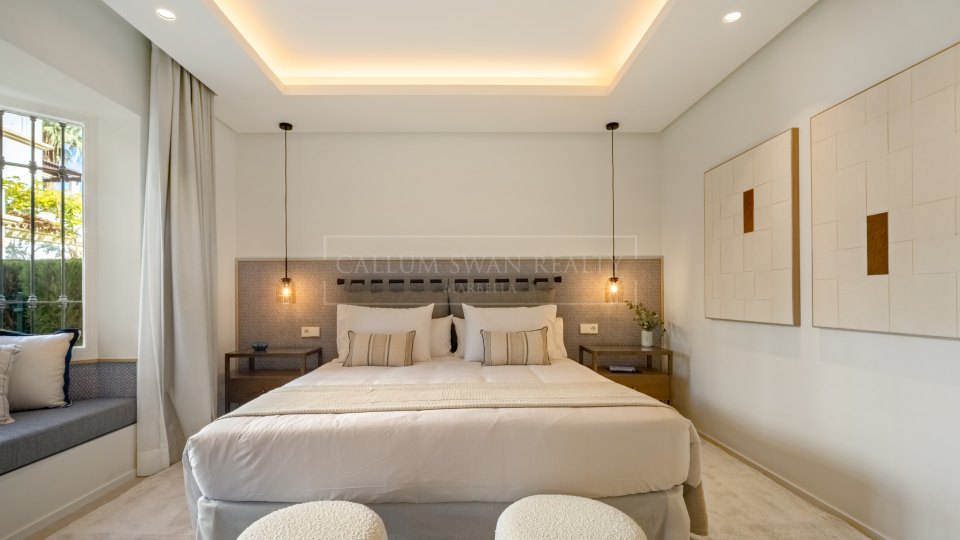 Marbella Golden Mile, Appartement rénové de quatre chambres à Monte Paraiso, Marbella Golden Mile