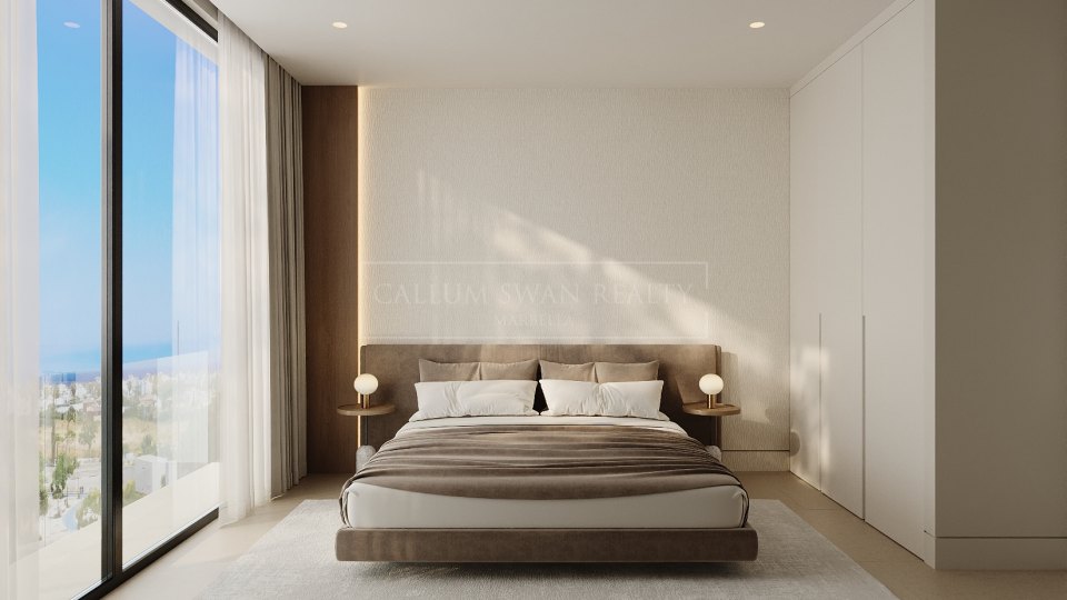 San Pedro de Alcantara, Villa moderna de cuatro dormitorios con piscina y ascensor en venta en San Pedro de Alcántara, Marbella