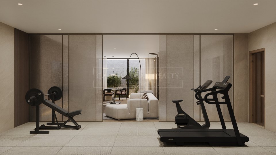 San Pedro de Alcantara, Villa moderna de cuatro dormitorios con piscina y ascensor en venta en San Pedro de Alcántara, Marbella