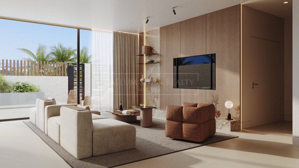 San Pedro de Alcantara, Villa moderna de cuatro dormitorios con piscina y ascensor en venta en San Pedro de Alcántara, Marbella