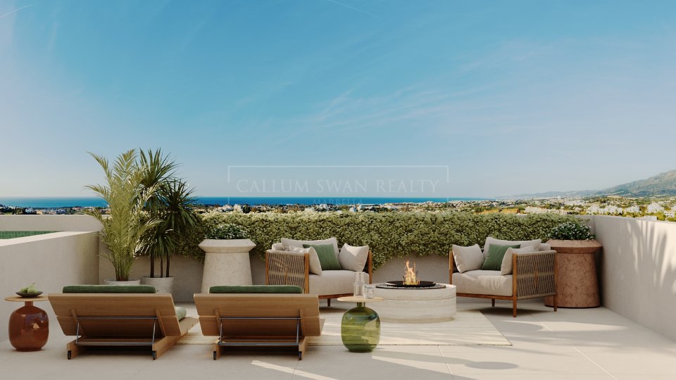 San Pedro de Alcantara, Villa moderna de cuatro dormitorios con piscina y ascensor en venta en San Pedro de Alcántara, Marbella