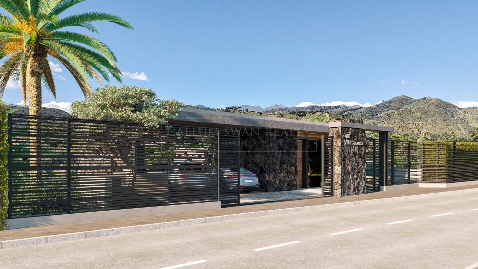 Marbella East, New-Build Four-Bedroom Villa with Sea View for Sale in El Rosario, Marbella East