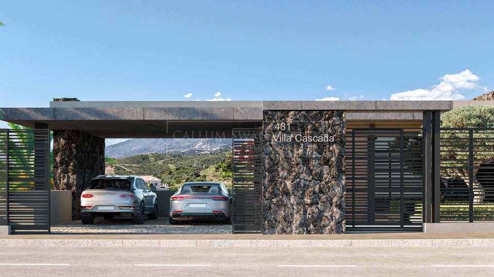 Marbella East, New-Build Four-Bedroom Villa with Sea View for Sale in El Rosario, Marbella East