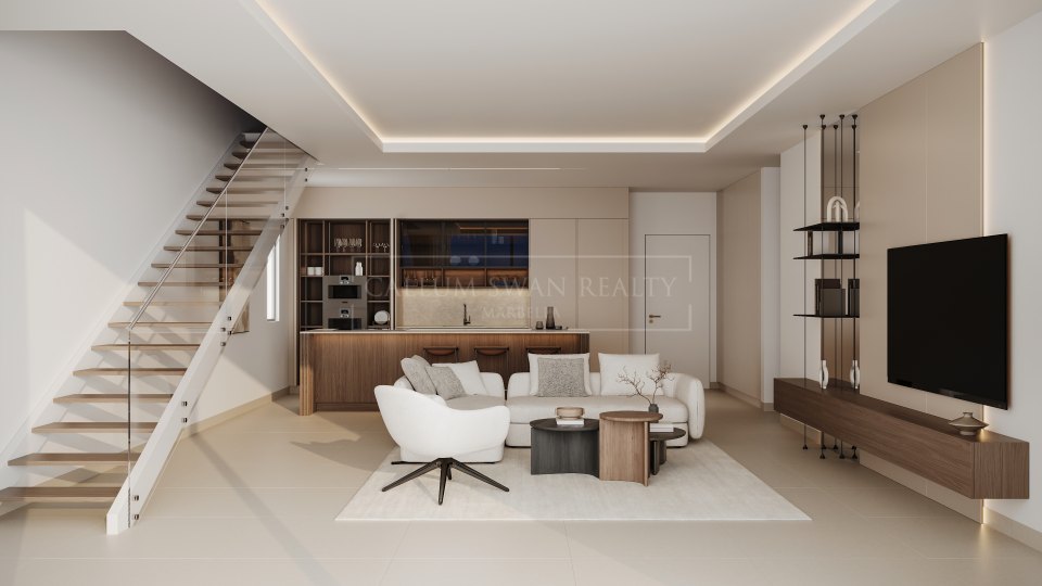 San Pedro de Alcantara, Appartement de deux chambres à vendre à San Pedro de Alcántara avec solarium privé et à distance de marche de la plage