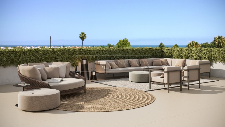 San Pedro de Alcantara, Appartement de deux chambres à vendre à San Pedro de Alcántara avec solarium privé et à distance de marche de la plage