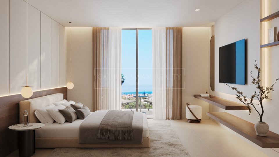 San Pedro de Alcantara, Maison de ville contemporaine de quatre chambres à vendre à San Pedro de Alcántara, proche de la plage et des commodités