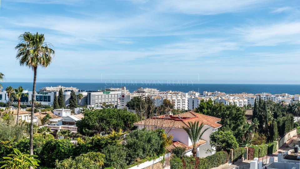 Nueva Andalucia, Villa sofisticada con vistas al mar, a poca distancia de Puerto Banús