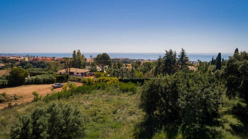 Marbella Golden Mile, Cascada de Camojan: Proyecto con vistas al mar y parcela con licencia