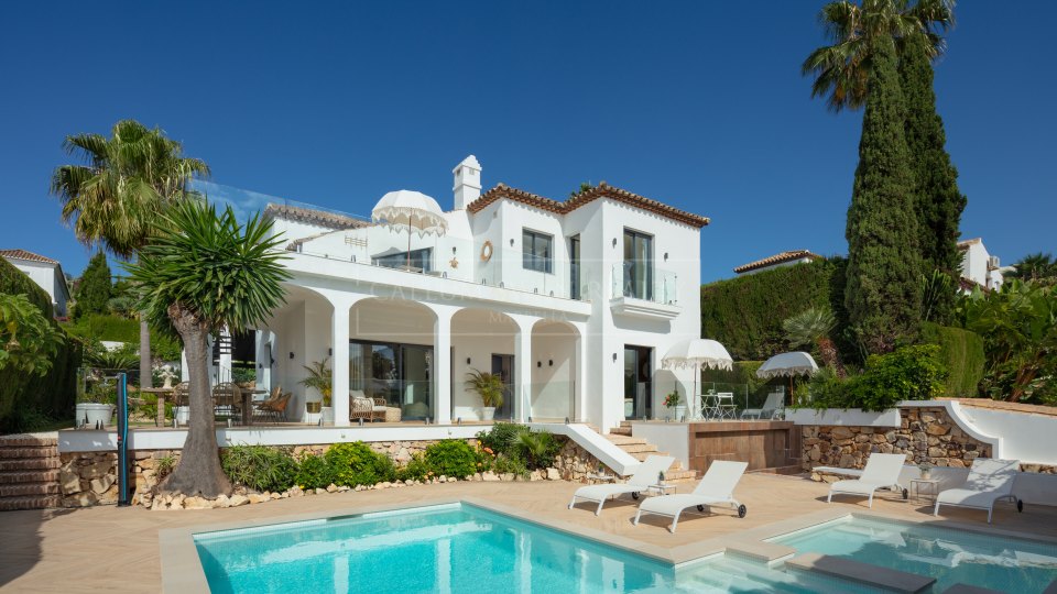 Nueva Andalucia, Encantadora villa familiar en Marbella Country Club