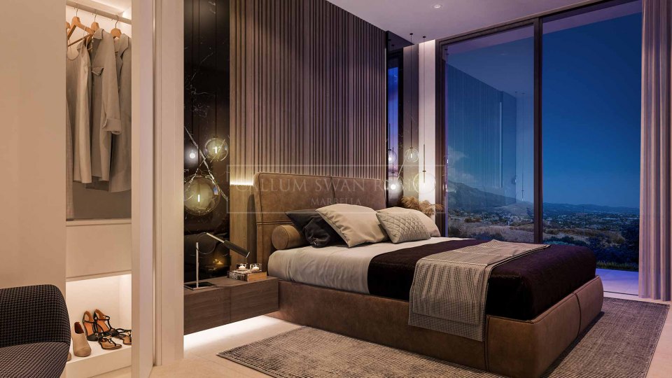 Benahavis, Nuevo complejo de villas de lujo independientes, en comunidad cerrada