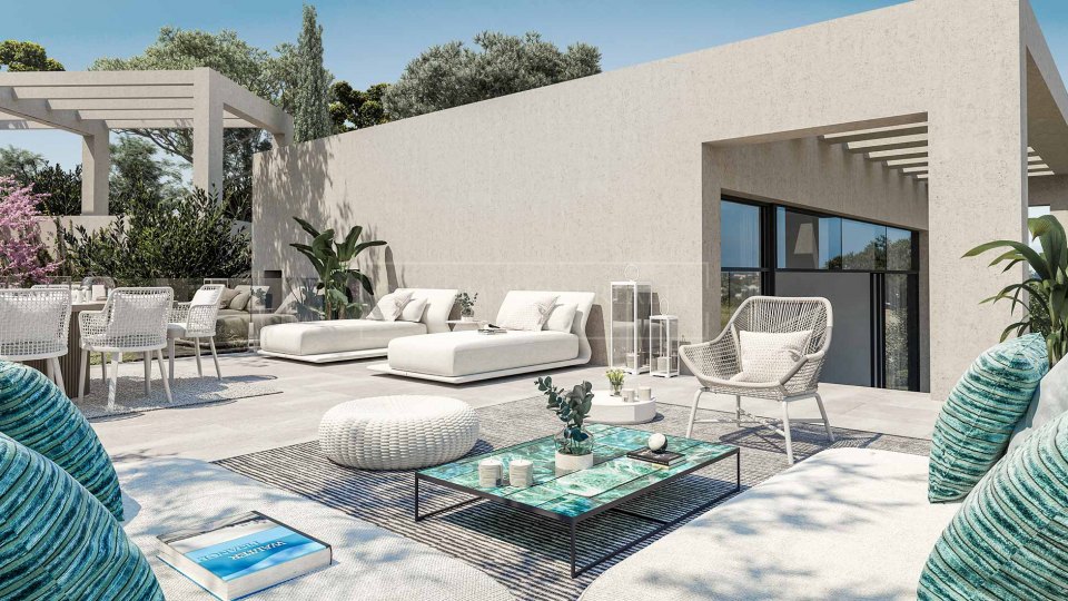 Benahavis, Nuevo complejo de villas de lujo independientes, en comunidad cerrada