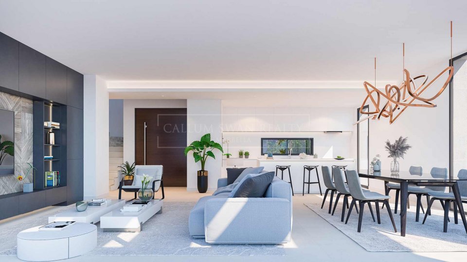 Benahavis, Nuevo complejo de villas de lujo independientes, en comunidad cerrada