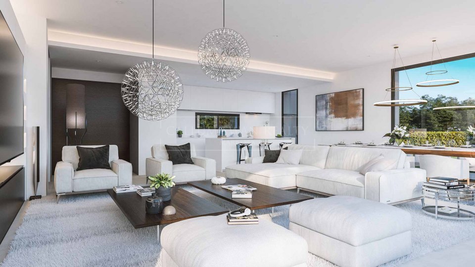 Benahavis, Nuevo complejo de villas de lujo independientes, en comunidad cerrada