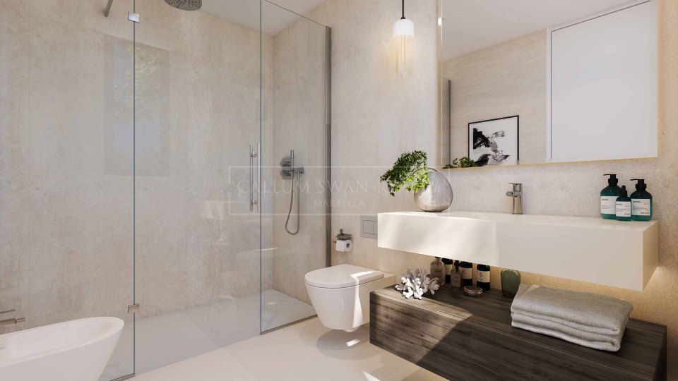 Benahavis, Nuevo complejo de villas de lujo independientes, en comunidad cerrada