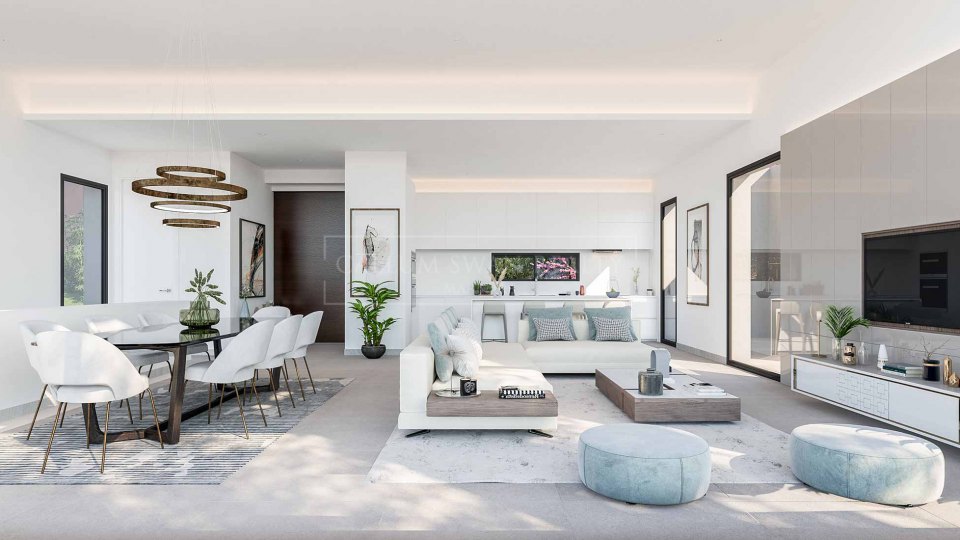 Benahavis, Nuevo complejo de villas de lujo independientes, en comunidad cerrada