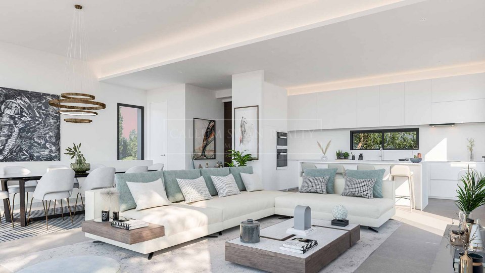 Benahavis, Nuevo complejo de villas de lujo independientes, en comunidad cerrada