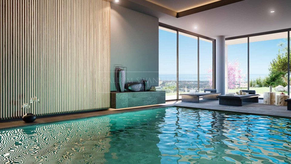 Benahavis, Nuevo complejo de villas de lujo independientes, en comunidad cerrada