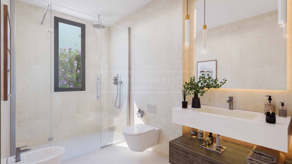 Benahavis, Nuevo complejo de villas de lujo independientes, en comunidad cerrada