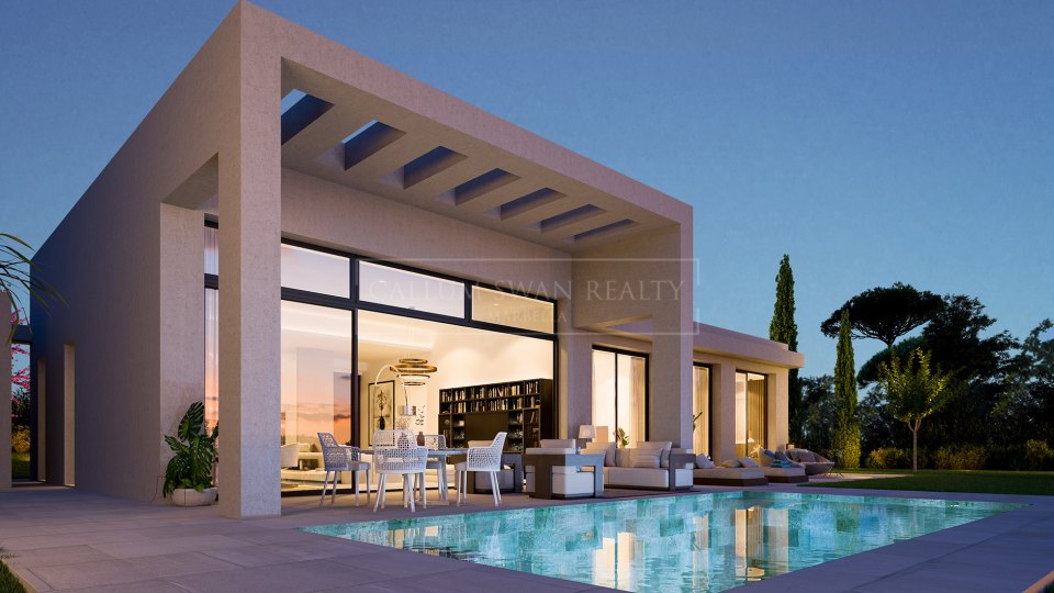 Benahavis, New complex of luxury detached villas in gated community