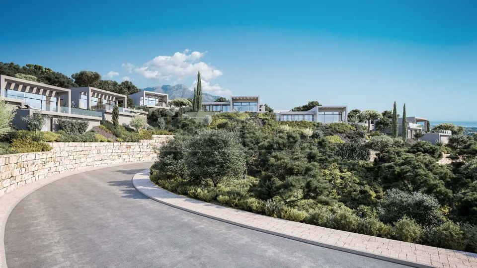 Benahavis, Nouveau complexe de villas de luxe individuelles dans une communauté fermée