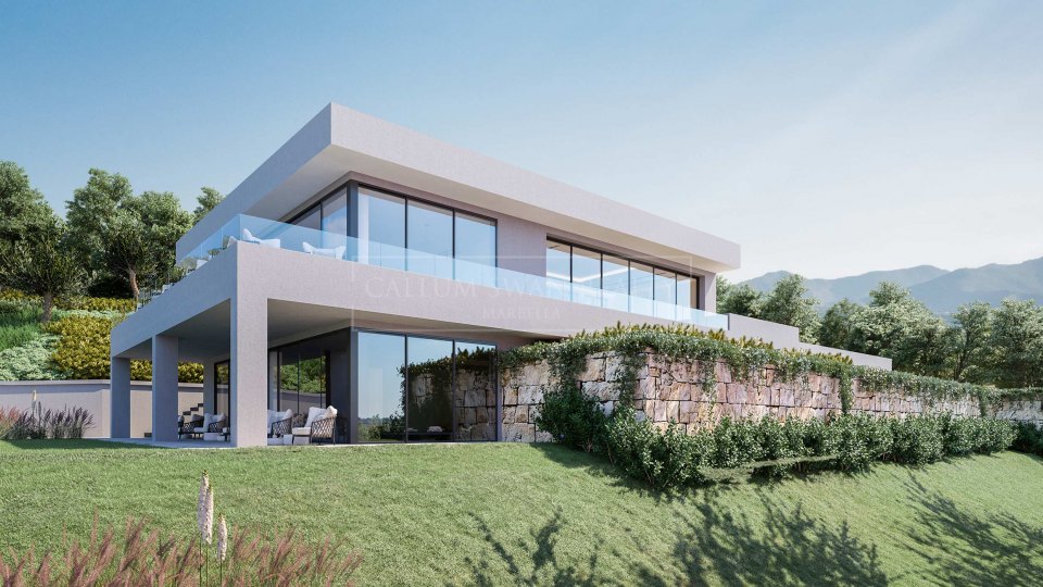 Benahavis, Nouveau complexe de villas de luxe individuelles dans une communauté fermée