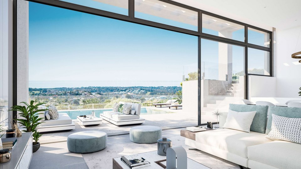 Benahavis, Nuevo complejo de villas de lujo independientes, en comunidad cerrada