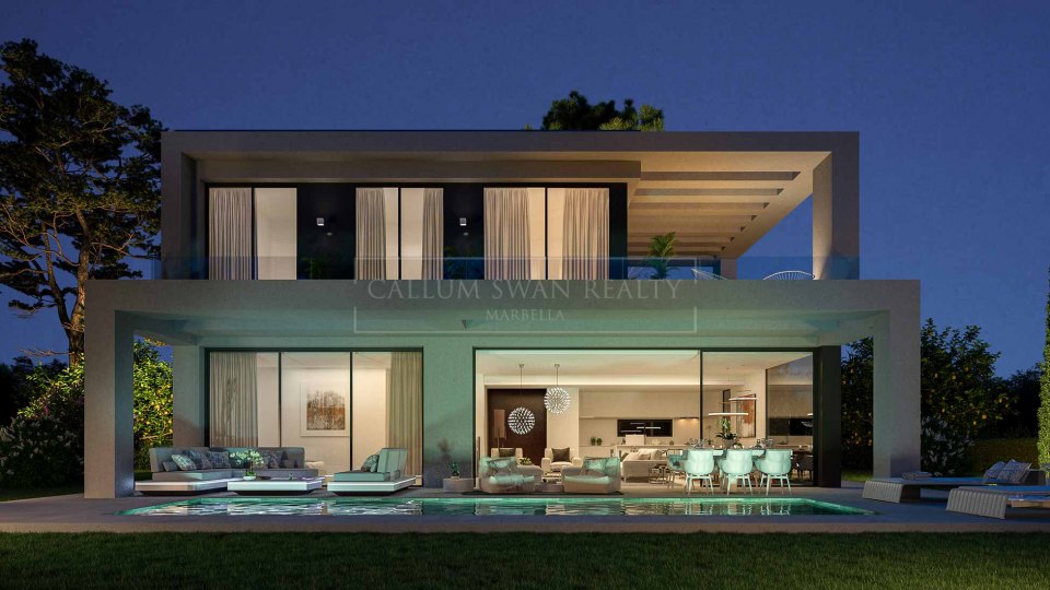 Benahavis, Nuevo complejo de villas de lujo independientes, en comunidad cerrada