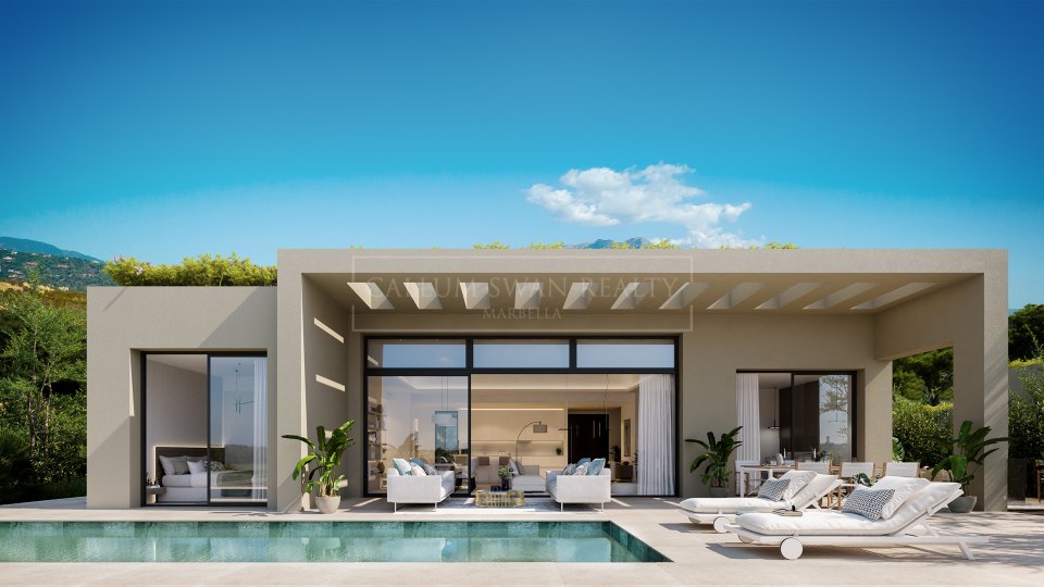 Benahavis, Nouveau complexe de villas de luxe individuelles dans une communauté fermée