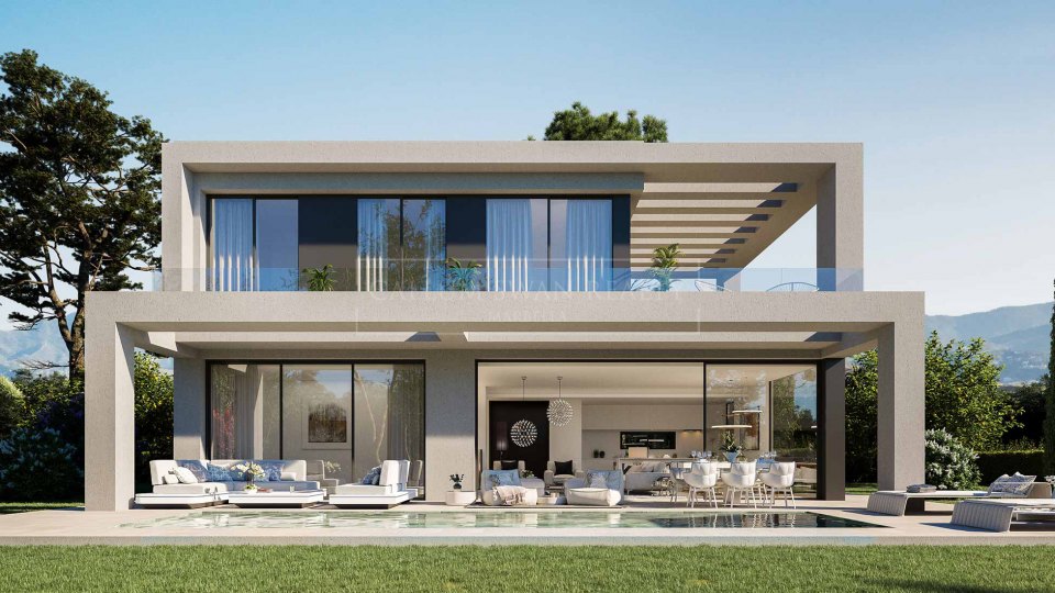 Benahavis, Nuevo complejo de villas de lujo independientes, en comunidad cerrada