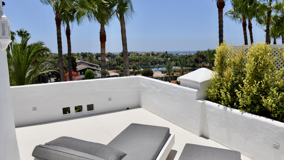 Marbella Golden Mile, Elegante ático dúplex de lujo en Marina Puente Romano