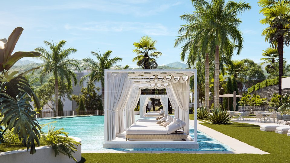 Marbella Est, Appartement dans un nouveau complexe à côté du parcours de golf à l'est de Marbella