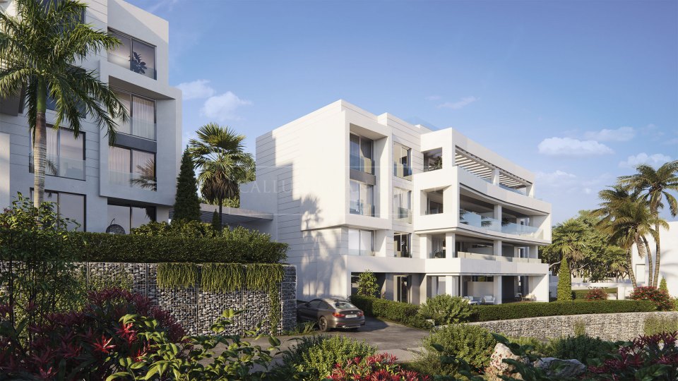 Marbella Est, Appartement dans un nouveau complexe à côté du parcours de golf à l'est de Marbella