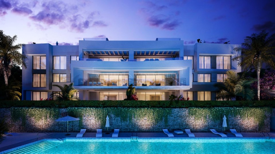 Marbella Est, Appartement dans un nouveau complexe à côté du parcours de golf à l'est de Marbella