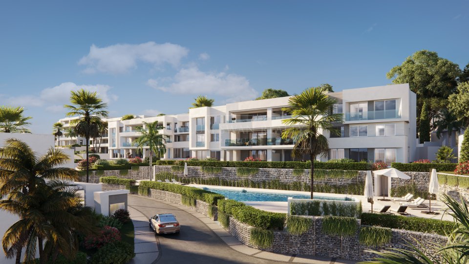 Marbella Est, Appartement dans un nouveau complexe à côté du parcours de golf à l'est de Marbella